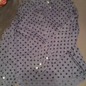 Polka dot blouse